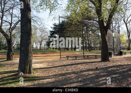 Arthur Ross Pinetum im Central Park, New York, USA Stockfoto