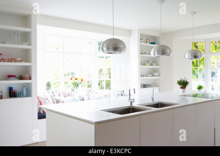 Küche In modernen Haus Stockfoto