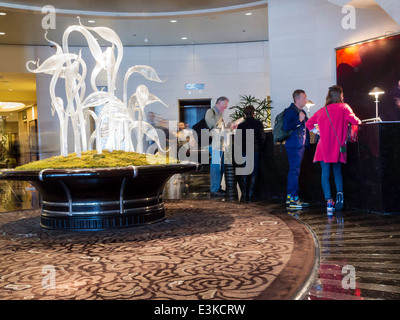 Mandarin Oriental Hotel-Lobby, NYC, USA Stockfoto