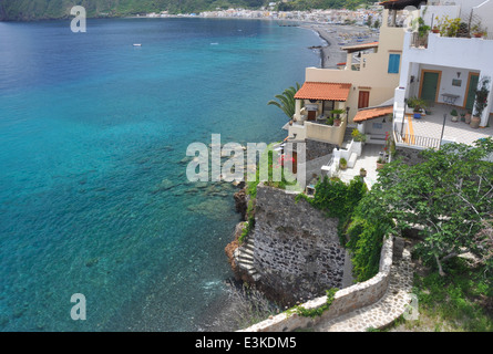 Lipari Island, Äolischen Inseln, Messina, Sizilien, Italien Stockfoto