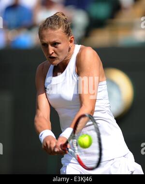 SAMANTHA MURRAY Großbritannien der ALL ENGLAND TENNIS CLUB WIMBLEDON LONDON ENGLAND 24. Juni 2014 Stockfoto