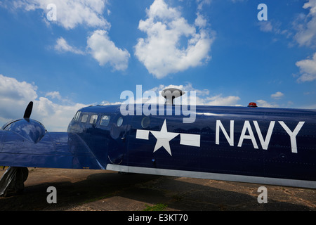 Buche Expeditor Modell 18 Baujahr 1952 Bruntingthorpe Flugplatz Leicestershire UK Stockfoto