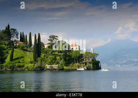 Villa Balbianello und Gärten, Lenno, Comer See, Italien Stockfoto