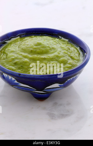 mexikanische Dips und Saucen Stockfoto