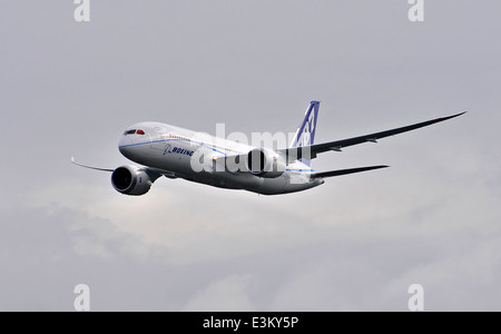 Boeing 787 Dreamliner Fairford internationale Airshow Stockfoto