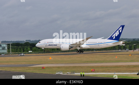 Boeing 787 Dreamliner Fairford internationale Airshow Stockfoto