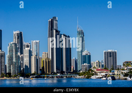 Gold Coast Australien skyline Stockfoto