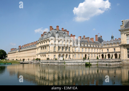 Chateau de Fontainebleau Stockfoto