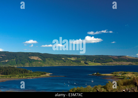 Loch Gair und Loch Fyne, Argyll & Bute Stockfoto