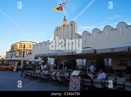 Kos-Markthalle, 1935, Eleftherias Square, Kos-Stadt, Kos, Griechenland Stockfoto