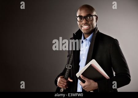 Porträt von zuversichtlich Geschäftsmann Stockfoto