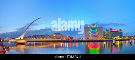 Samuel Beckett Bridge in Dublin, Irland Stockfoto