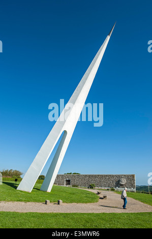 Museum und Denkmal zu Ehren der französischen Flieger François Coli und Charles Nungesser von Etretat, Normany, Frankreich Stockfoto