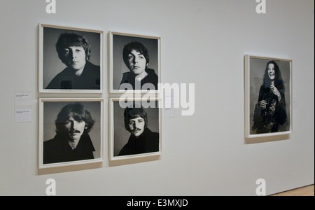 Die Fotografien von RICHARD AVEDON in SAN FRANCISCO MUSEUM OF MODERN ART - SAN FRANCISCO, Kalifornien Stockfoto