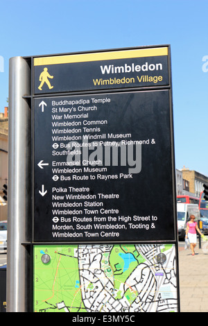 Wimbledon Village London SW19 England UK Stockfoto