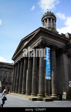 Galerie der modernen Kunst GOMA Royal Exchange Square Queen Street Glasgow Stockfoto