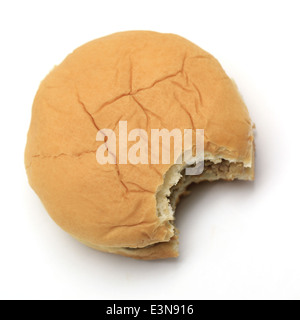 Hamburger isoliert auf weißem Hintergrund Stockfoto