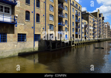 Wharf Umbau Wohnungen, Shad Thames, SE1 London, Vereinigtes Königreich Stockfoto