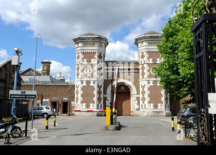 Ihr Majestys Gefängnis Wormwood Scrubs – Die Anfänger in East Acton im Londoner Stadtteil Hammersmith und Fulham Stockfoto
