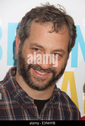 25. Juni 2014 - New York, New York, USA - JUDD APATOW nimmt an der New Yorker Premiere von "Beginnen wieder" an die SVA-Theater statt. (Bild Kredit: Nancy Kaszerman/ZUMAPRESS.com ©) Stockfoto