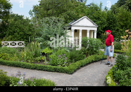 Die Physic Garden in Cowbridge South Wales Stockfoto