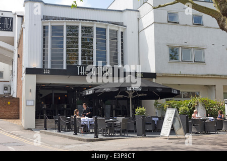 Gatsby Bar & Rex-Kino - Berkhamsted - Hertfordshire Stockfoto