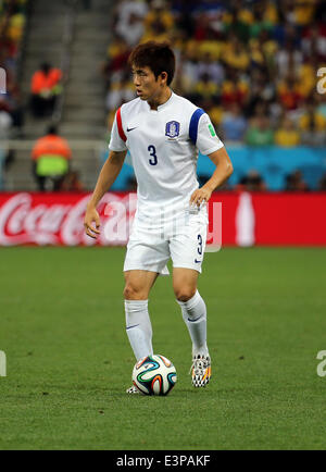 Sao Paulo, Brasilien. 26. Juni 2014. World Cup-Finale 2014, Gruppenphase. Südkorea gegen Belgien. Yun Sukyoung (Republik Korea) Credit: Aktion Plus Sport/Alamy Live-Nachrichten Stockfoto