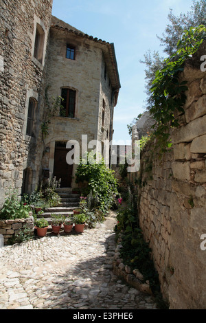 Oppede le Vieux Frankreich Provence Stockfoto