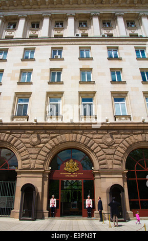 Präsidentenpalast, zentrale Sofia, Bulgarien, Europa Stockfoto