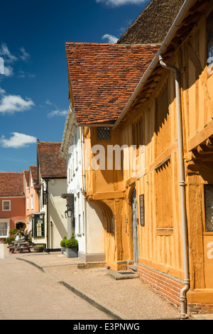 UK England, Suffolk, Lavenham, Marktplatz, C15th kleiner Saal Stockfoto