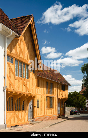 UK England, Suffolk, Lavenham, Marktplatz, C15th kleiner Saal Stockfoto