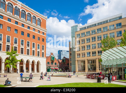 Brindley Place, Birmingham City Centre, West Midlands, England, UK, GB, EU. Europa Stockfoto