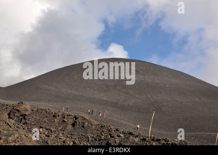 Vulkan Ätna, Etna Park Ausflug, Catania, Sizilien, Italien, Europa, Stockfoto