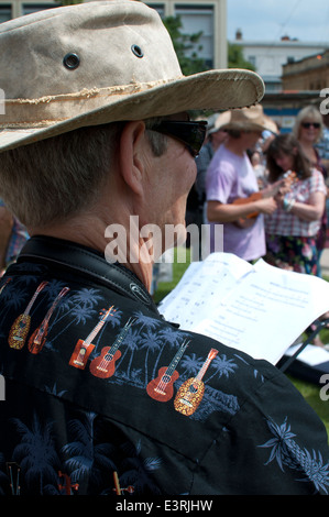 2014 Ukulele Festival of Great Britain, Cheltenham Spa, UK Stockfoto