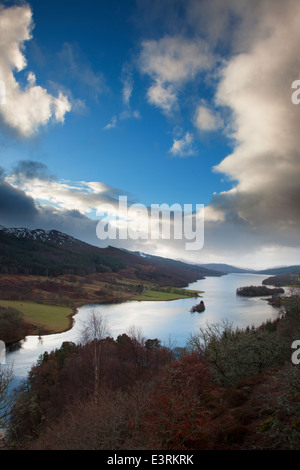 Die Queen-Blick in Highland Perthshire, Loch Tummel Stockfoto