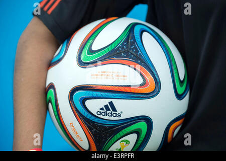 Sao Paulo, Brasilien. 26. Juni 2014. Spielball Fußball: FIFA World Cup Brasilien 2014 Gruppe H-Match zwischen Südkorea 0-1 Belgien im Arena Corinthians Stadion in Sao Paulo, Brasilien. © Maurizio Borsari/AFLO/Alamy Live-Nachrichten Stockfoto