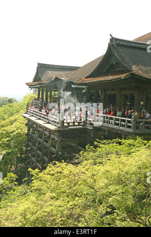 Kiyomizu Tempel Kyoto Japan Stockfoto