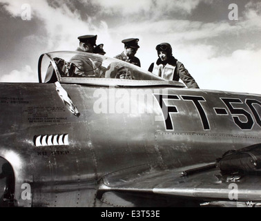 Lockheed F-80 C Sternschnuppe Stockfoto