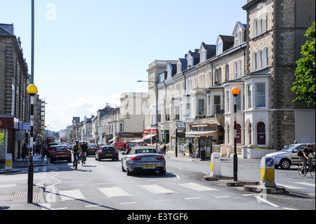 Kirche-Straße Hove Einkaufsviertel und Bezirk Stadt Brighton und Hove UK Stockfoto