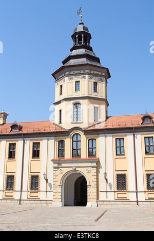 Mittelalterliche Burg in Neswizh, Weißrussland. Stockfoto