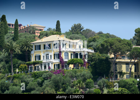 Portofino Luxusvilla Villen Italien Italienisch Stockfoto