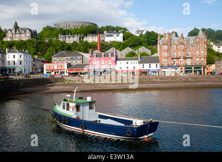 Angelboot/Fischerboot im Hafen von Oban, Argyll and Bute, Scotland Stockfoto