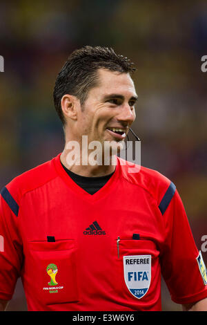 Recife, Brasilien. 29. Juni 2014. Benjamin Williams (Schiedsrichter) Fußball: FIFA World Cup Brasilien 2014 Runde von 16 match zwischen Costa Rica 1(5-3) 1 Griechenland bei Arena Pernambuco Recife in Brasilien. Bildnachweis: Maurizio Borsari/AFLO/Alamy Live-Nachrichten Stockfoto