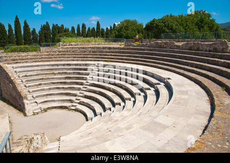 Antike Amphitheater, Kos-Stadt, Insel Kos, Dodekanes, Region südliche Ägäis, Griechenland, Europa Stockfoto