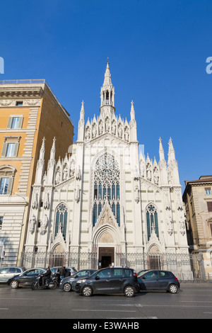 Kirche des Heiligen Herzens von Sufference, Rom, Italien Stockfoto
