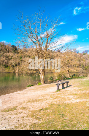 Swanbourne See in Arundel, West Sussex Stockfoto