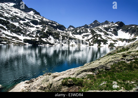 Pyrenäen-Nationalpark (Le Parc national des Pyrénées) Stockfoto