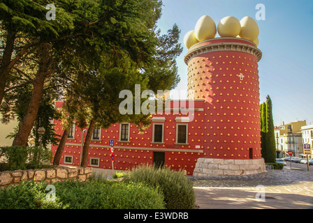 Außenseite des Dalí Theater und Museum, Figueres, Katalonien, Spanien. Stockfoto