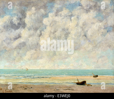 Gustave Courbet - das Meer der Ruhe - 1869 - MET Museum - New York Stockfoto