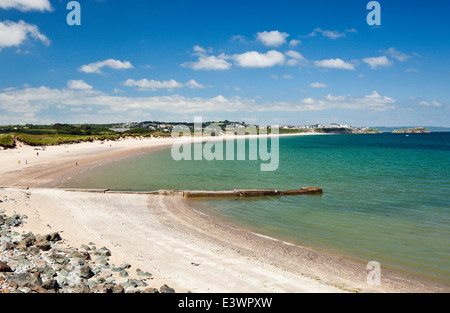 Südstrand, The Burrows, Tenby, Wales. Stockfoto